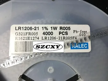 

100% New and original LR1206-21R005F4 1206 0.005R R005 1% 1W resistance