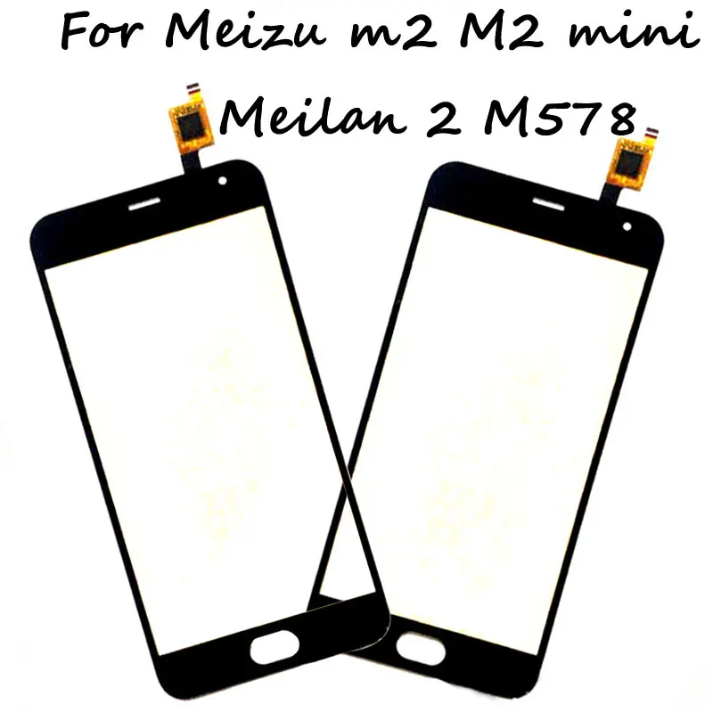 

1PCS Black Touch Screen Digitizer For Meizu m2 M2 mini / Meilan 2 M578 Touch screen Free shipping + Order Tracking