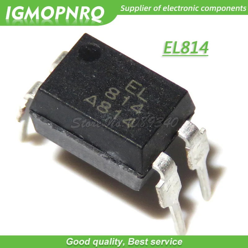 10PCS EL814A DIP4 EL814 DIP PC814 PC814A 814A DIP-4 IGMOPNRQ | Электронные компоненты и принадлежности