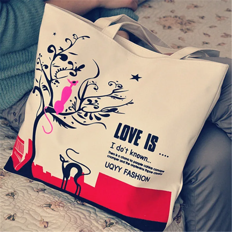 

2017 Custom new canvas bag casual shoulder bag green shopping bag