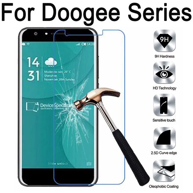 Закаленное стекло Для Doogee BL12000 BL9000 X96 Pro X90LS40 S60 защитная пленка для экрана S40 S88 Plus S86