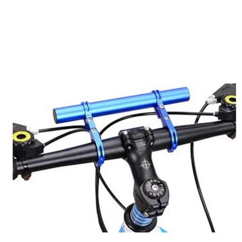 Perfect Bicycle handlebar multi-function extension extension bracket code table lamp flashlight bracket clip bicycle accessories 0