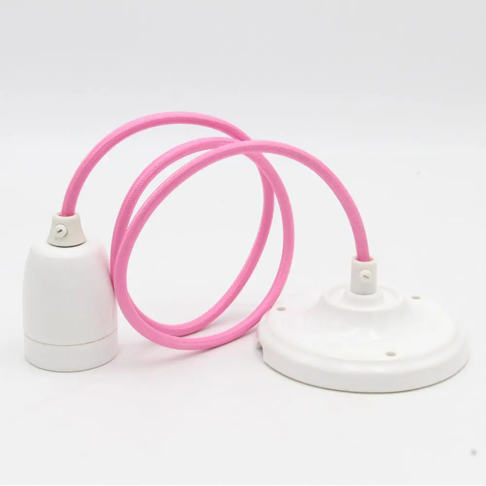 E27 ceramic lamp cord
