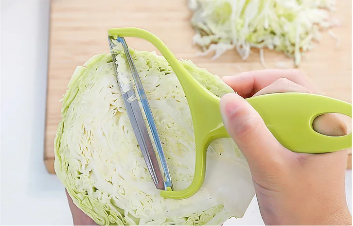 Edelstahl Kartoffelschäler Kohl Salat Kopf Reibe Häcksler Schneidemaschine Salad 