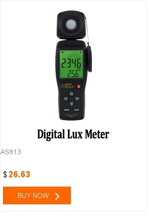 Цифровой спектрометр Lux/FC люксметр, фотометр, фотометр Lux, светильник, люминометр 3 диапазона 100000 Lux AR813A