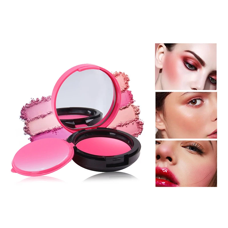 

6 Colors Powder Blush Natural Skin Beauty Bright Durable Simple Operation Fashion Base Cosmetics Hot Selling 2019 Products