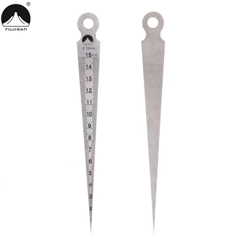 FUJISAN-1-15mm-Taper-Gauge-Stainless-Steel-Feeler-Gauge-Metric-Gap-Hole ...