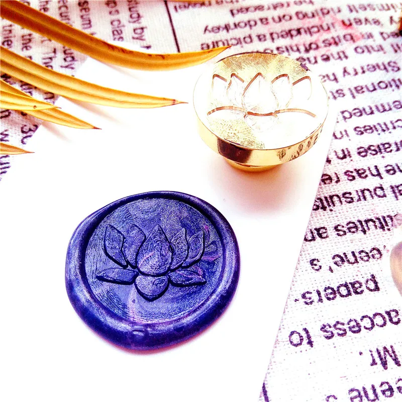 Fleur De Lis Sealing Wax Seal  Wax Seal Stamp Flower De Lis - Flower Wax  Seal Stamp - Aliexpress