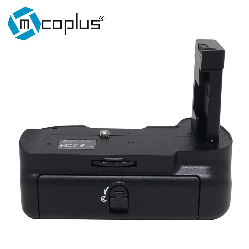 Mcoplus Venidice VD-D5200 Vertikální bateriová rukojeť pro fotoaparát Nikon D5200 jako EN-EL14 jako Meike MK-D5200  t