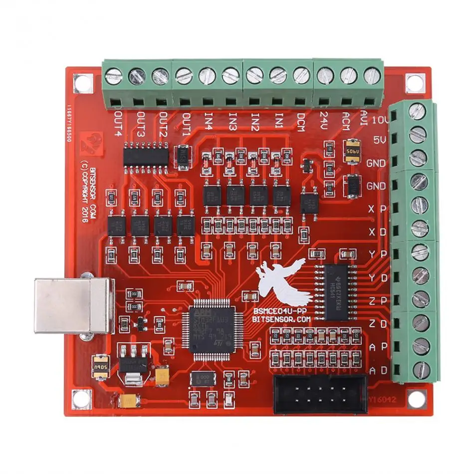 VBESTLIFE 1 комплект USB MACH3 100 кГц плата контроллера движения для ЧПУ гравировки