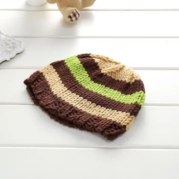 

Newborn Photography Suit Hat+Pants Knitted Handmade Crochet Costume Set M09