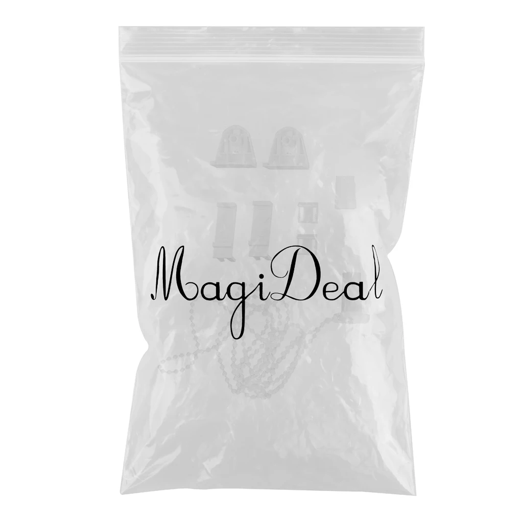 High Quality Plastic Roller Blind Accessories with 33.46' Long Bead Chain Home Decor Curtain Decorative Accessories 17mm Tube