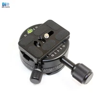 Bio Safe 360 градусов Панорамное Вращение Штатив Моноподы штативные головки база пластина Быстрый башмак доска держатель