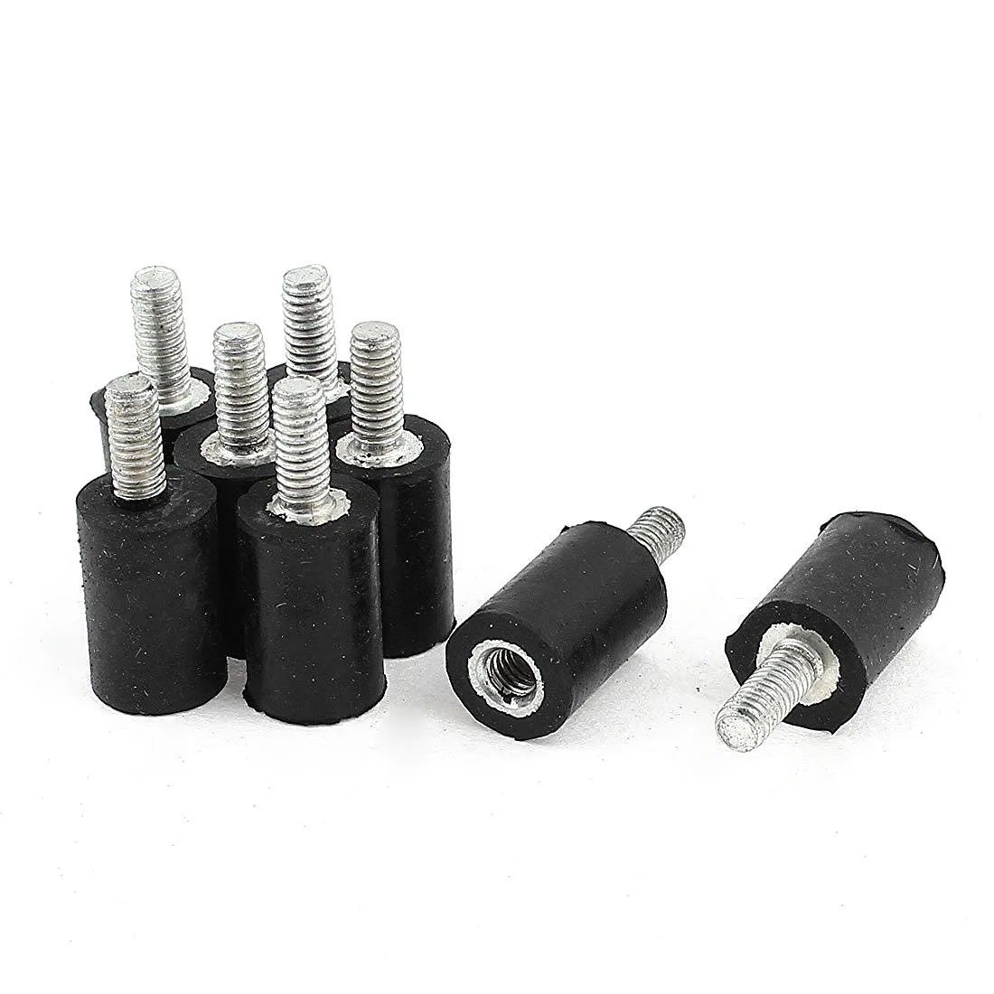 

8Pcs M4 Air Compressor Rubber Vibration Mount Isolator 10mm x 15mm