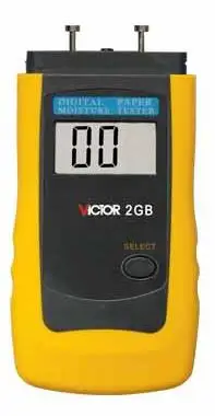 

VICTOR 2GB LCD Intelligent paper Moisture Tester meter digital lcd thermometer car-detector VC2GB