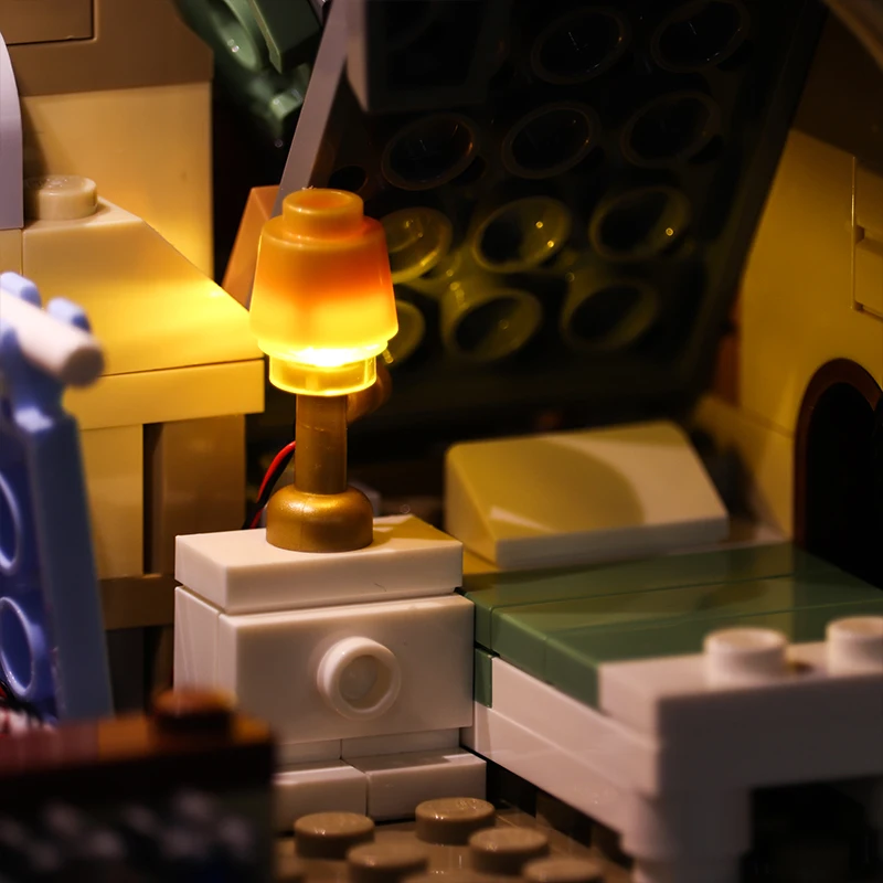 Vonado светодиодный светильник для Lego 75848 Хогвартс часы башня набор осветительных