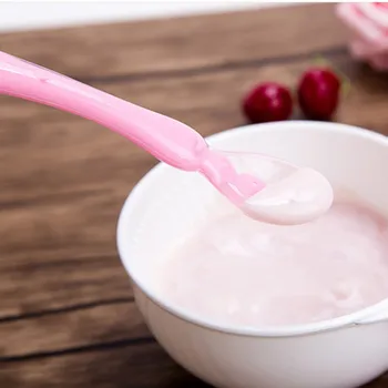 

Baby Safety Feeder For Kids Spoons Soft Silicone Spoon Newborn Infant Feeding Care Safety Tool Baby Silicone Feeding