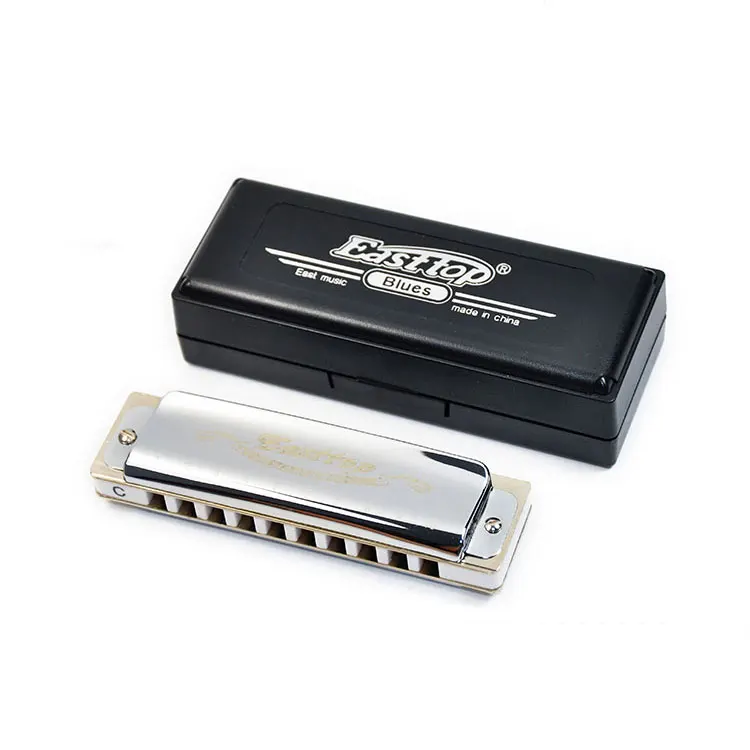 10 Holes Blues Harmonica Melodica Mouth Organ Harp Musical Instrument