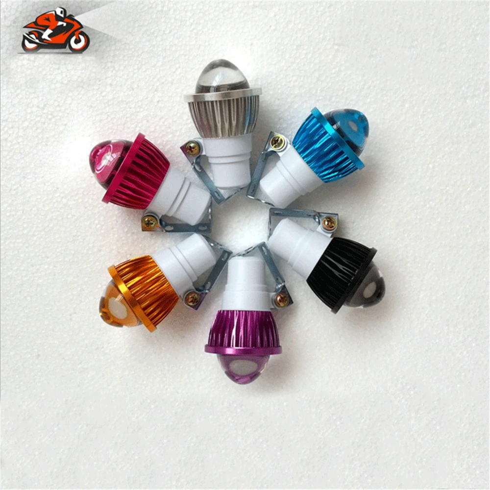 12V universal fisheye lamp spotlight electric motorcycle long range