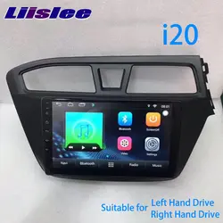 LiisLee Автомобильный мультимедийный gps Hi-Fi аудио Радио стерео для hyundai Elite i20 GB 2018 ~ 2014 оригинальный стиль навигация NAVI