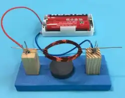 Двигатель постоянного тока Diy оборудование для физических экспериментов вручную Бесплатная доставка