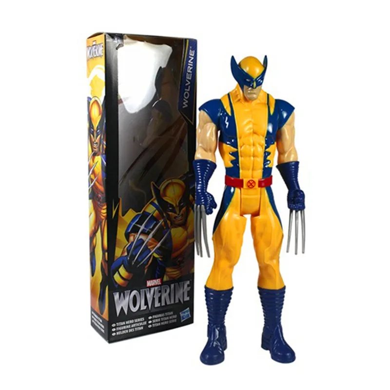 

100% New Super Hero X-men Wolverine PVC Action Figure Collectible Toy Brinquedos 30CM
