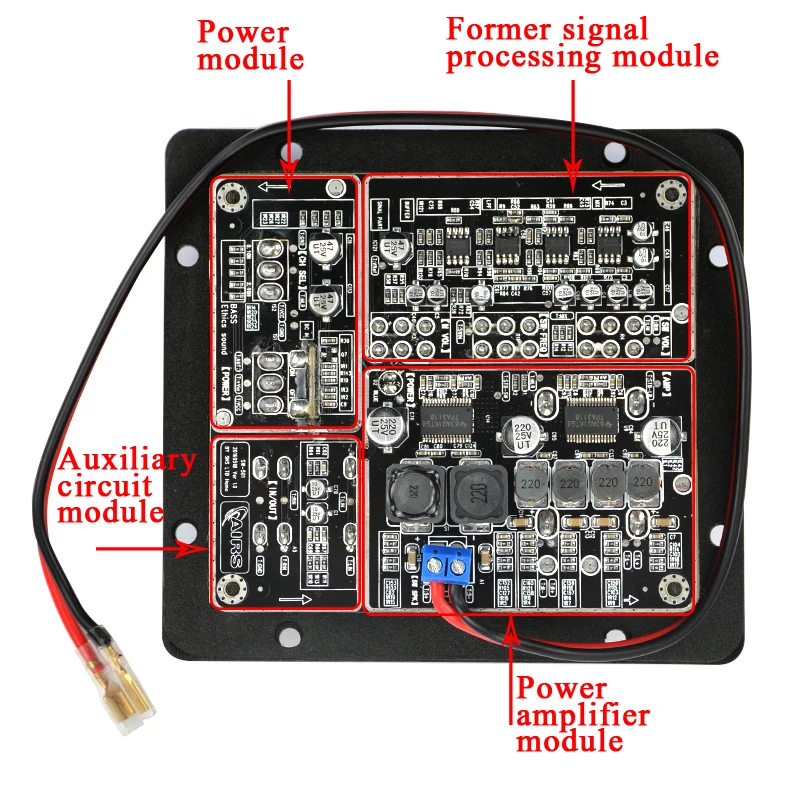Placa de Áudio Saída de Som para Casa Amplificador de Alto-falante Placa de Áudio com 2.0 Amplificadora Aiyima Subwoofer Digital Smd com 2.0 Canais Independentes 2.1 - Image 3