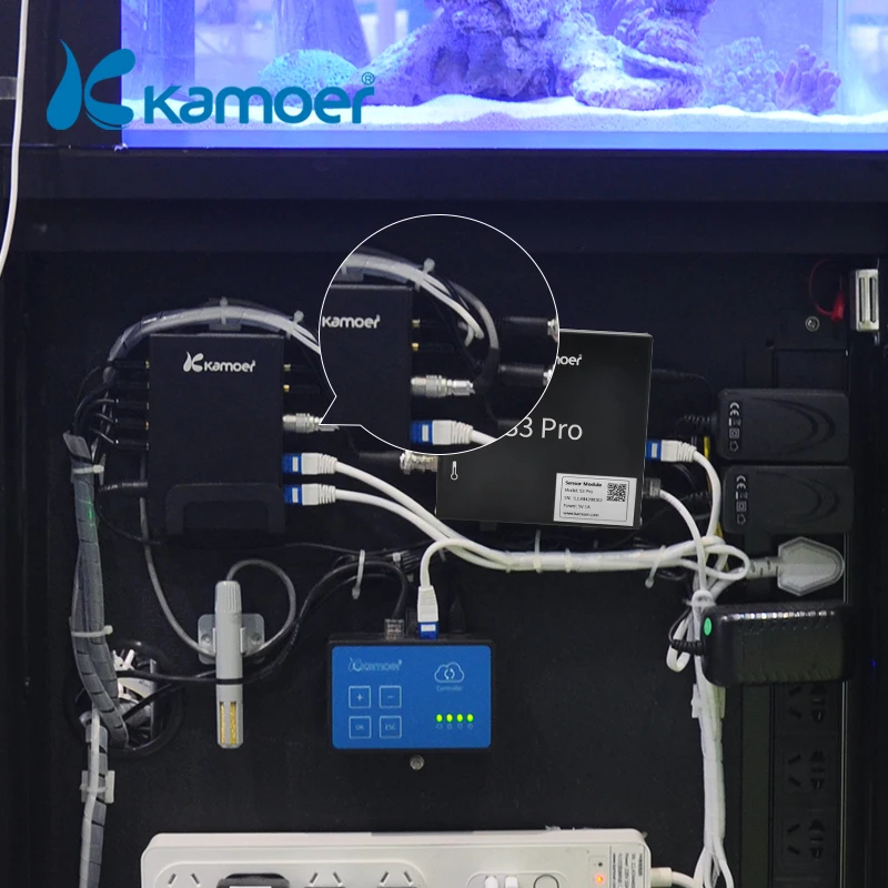 Kamoer DC 12V S3 базовый модуль датчика для аквариума дозирующий насос Система управления приложением, Поддержка iOS и Android