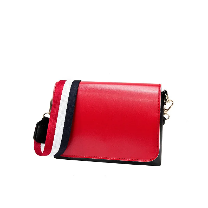 

2019 Handbags women Shoulder female mini Crossbody bag Red Yellow Flap Messenger Bag Canvas Strap Female Clutch girls kids