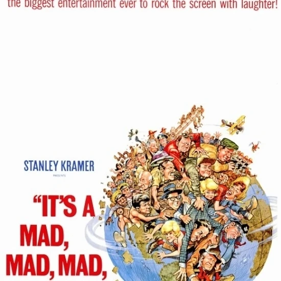 It's a Mad  Mad  Mad  Mad World Movie Poster (27 x 40)