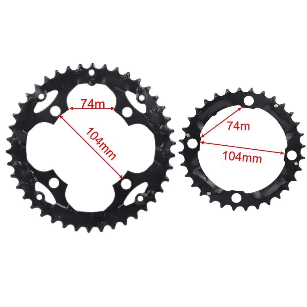 1 шт. 104BCD 32 T/42 T круглая велосипедная цепь 64BCD 22T узкая широкая MTB велосипедная цепь круг шатунная пластина