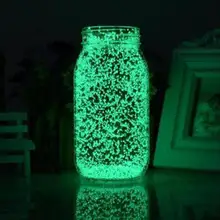 10 г Фантастическая звезда Желая бутылка флуоресцентные частицы светящийся фильтр для аквариума вечерние яркие краски бесконечные циклы использует глину зеленый