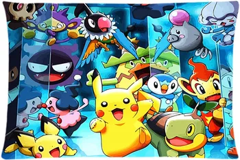 

Classic boutique pokemon Rectangle Pillowcases zipper Custom Pillow Case 45x35cmSQ00626-HXL03