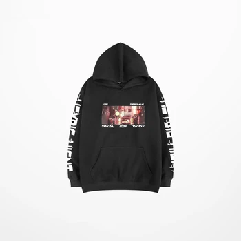 

winter new hip hop loose black hoodies men's sweatshirt fleece Japanese Harajuku print hoodie men casual streetwear S-3XL