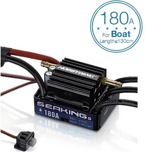 F18582/3 hobbywing seaking v3 120a للماء/180a 2-6 ثانية يبو سرعة المراقب 6 فولت/5a bec فرش esc ل rc سباق القوارب F18582/3 hobbywing seaking v3 120a للماء/180a 2-6 ثانية يبو سرعة المراقب 6 فولت/5a bec فرش esc ل rc سباق القوارب