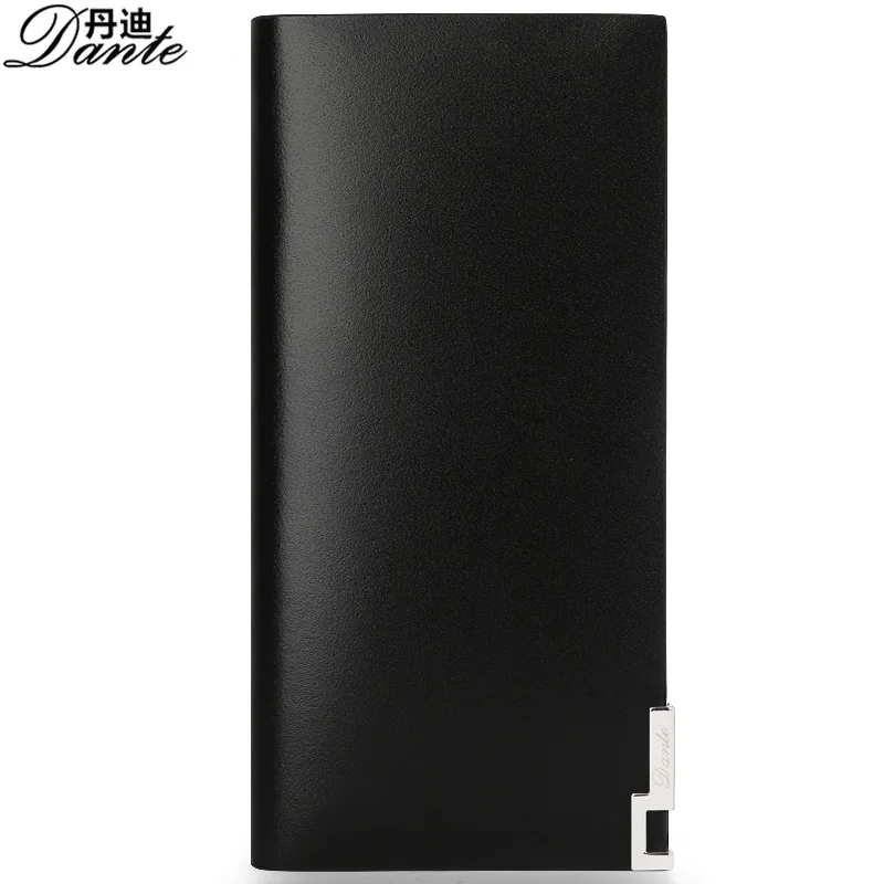 

HOT!!! Business Fashion Genuine Cowhide Leather Men Wallet Long Clutch Bag Cow Leather Wallets Brand High Quality