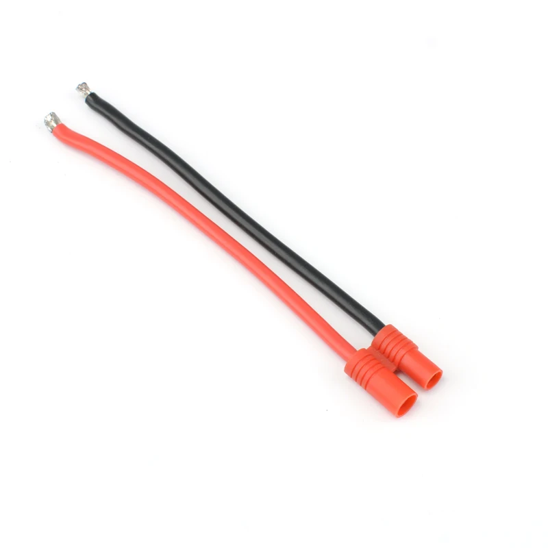 

2 Pcs or 3 Pcs Banana Two Male Plug Connector 10CM Small Banana Battery Connector Plug with AWG Wire