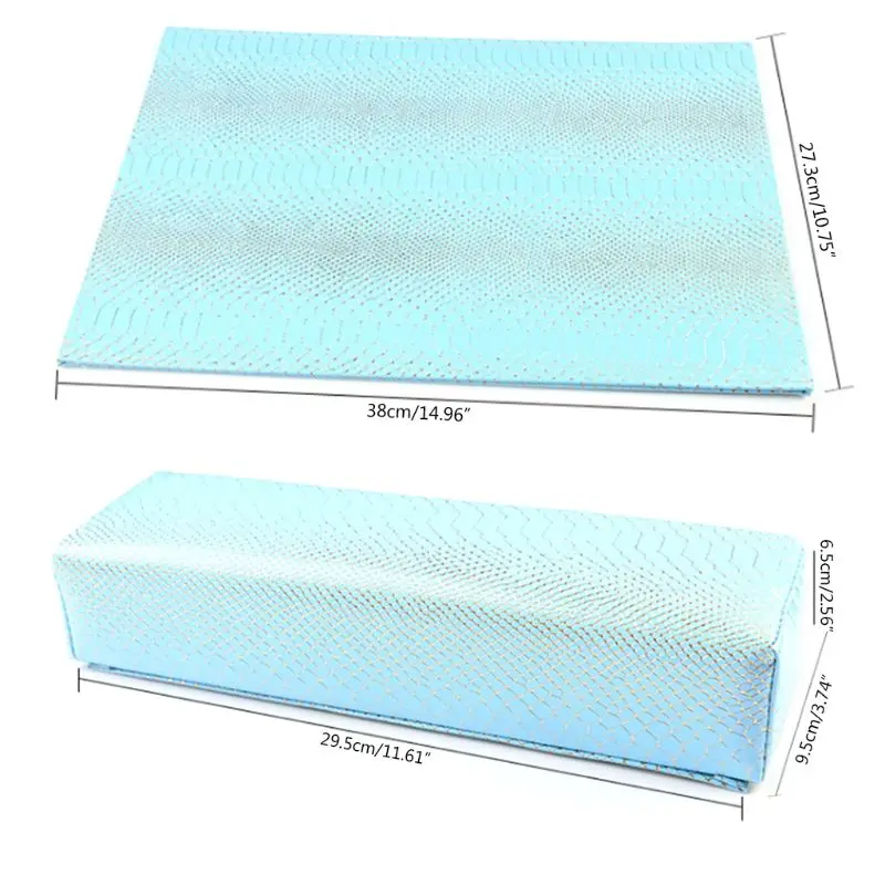 6 цветов, модная подушка из искусственной кожи для рук и рук, подушка для нейл-арта, мягкая губчатая подушка для салона, Маникюрный Инструмент, подлокотники для рук, Новинка