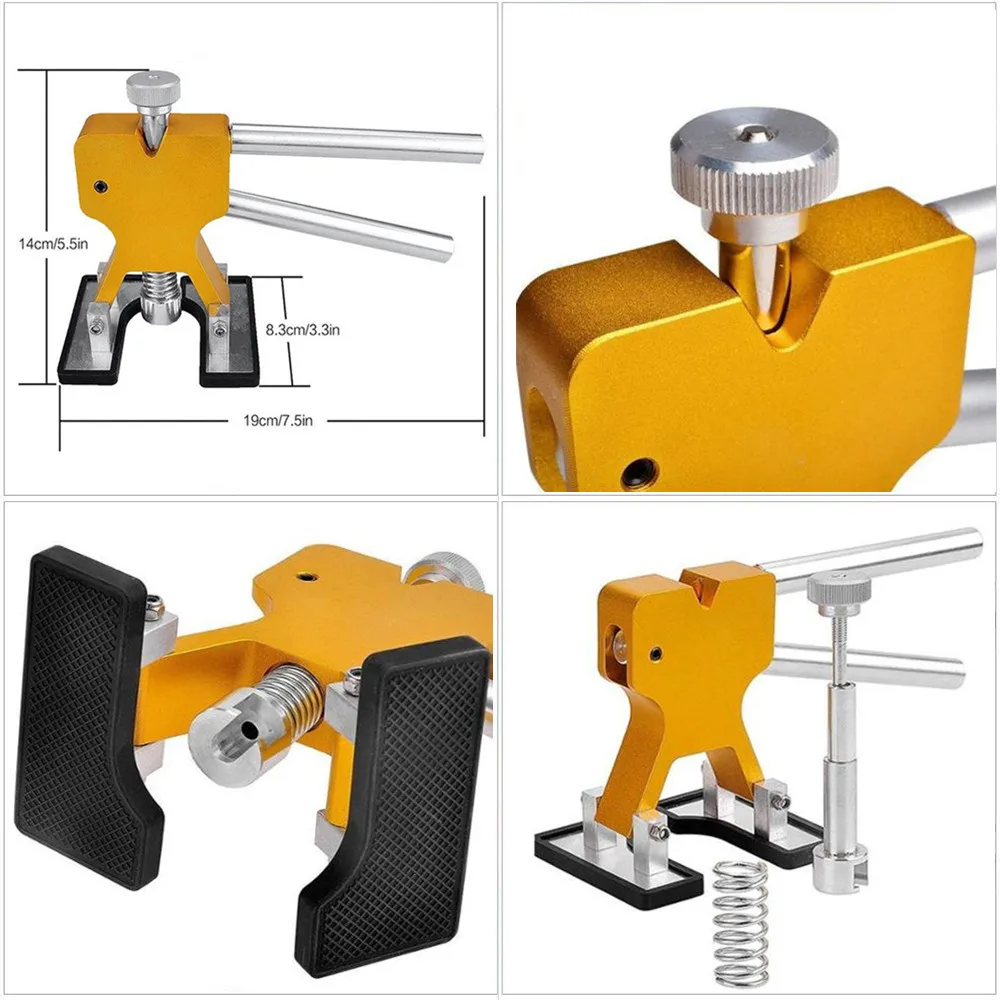 Безболезненный инструмент для ремонта вмятин, автоматический Съемник вмятин на присоске, ремонт кузова вмятин, ручной инструмент, тяговый мостовой молоток