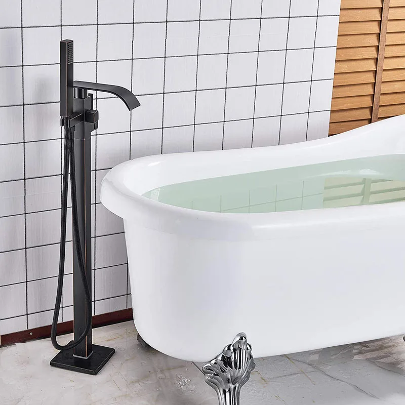 Best-Quality-Bathtub-Faucet-Freestanding-Bathroom-Tub-Sink-Faucet-Single-Handle-Black-Waterfall-Bath-Shower-Set (1)