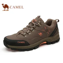 Camel Outdoor Men’s Walking Shoes 2016 New Design Cow Split Leather Sport Shoe Male Sneaker A632330375