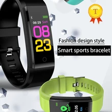Продукт 0,96 дюймов цветной экран Смарт-браслет пульсометр монитор кровяного давления умный Браслет Шагомер спортивный фитнес-браслет