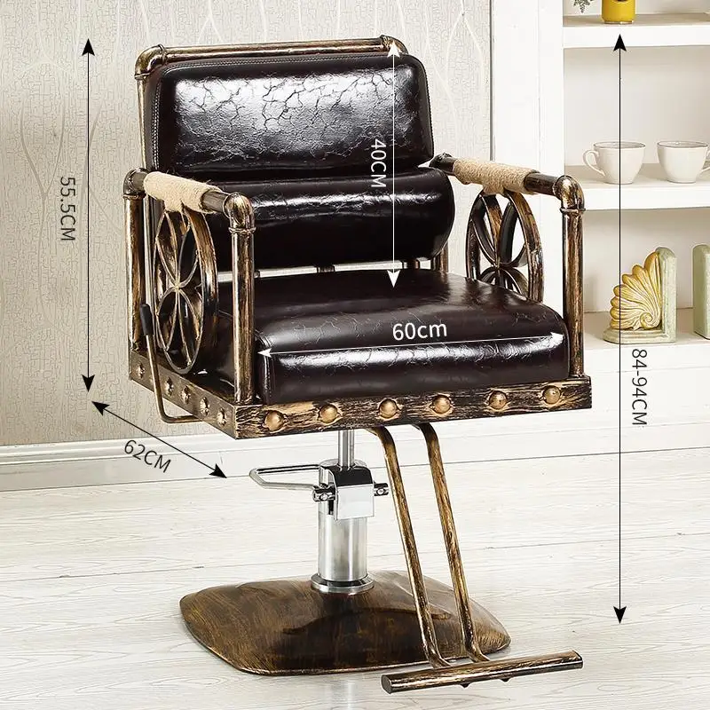 Barbero Sedia Barberia Mueble beauty Sedie Stuhl Barbeiro Salon De Belleza Sessel Barbearia Cadeira, парикмахерское кресло - Цвет: MODEL A