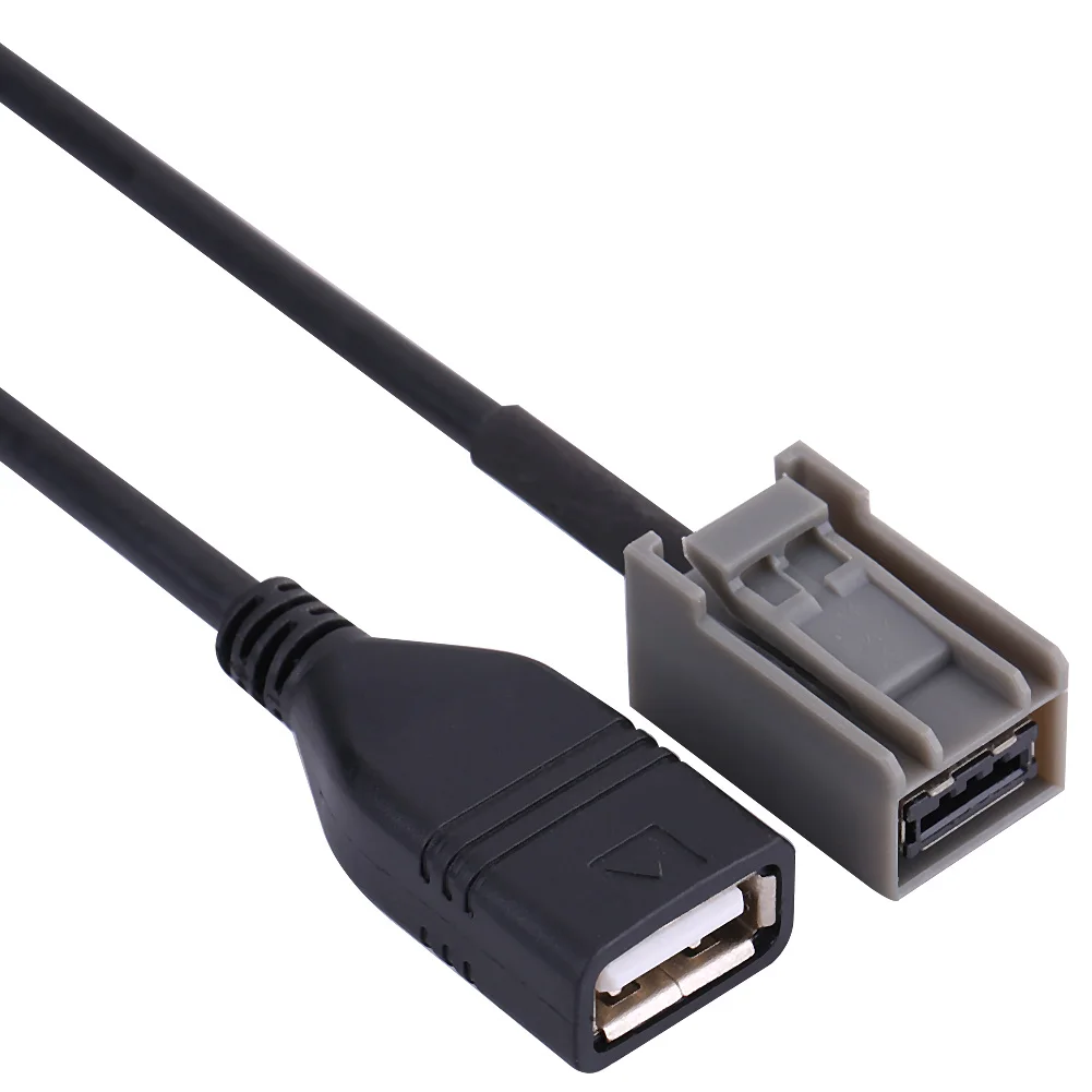 Кабель переходник для аудио в автомобиль 60 см USB 2 0 Honda Mitsubishi 2009|Кабели адаптеры и