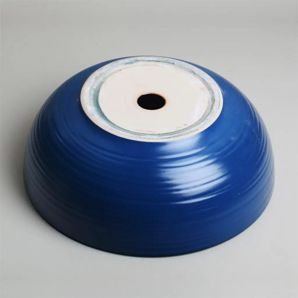 KEMAIDI синий художественный керамический резервуар для раковины ванной комнаты, набор для раковины, античный латунный кран, белый внутренний смеситель для раковины