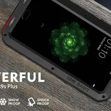 Водонепроницаемый ударопрочный грязепроницаемый с тройной изоляцией чехол для OPPO R9S Plus чехол для телефона оболочка кожа сумка с Gorilla glass