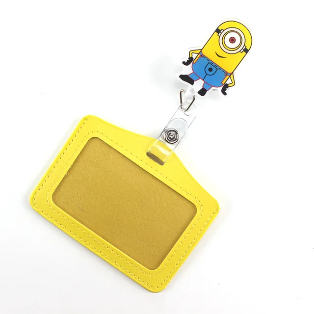 High quality Horizontal type Cartoon Retractable Badge Reel Student
