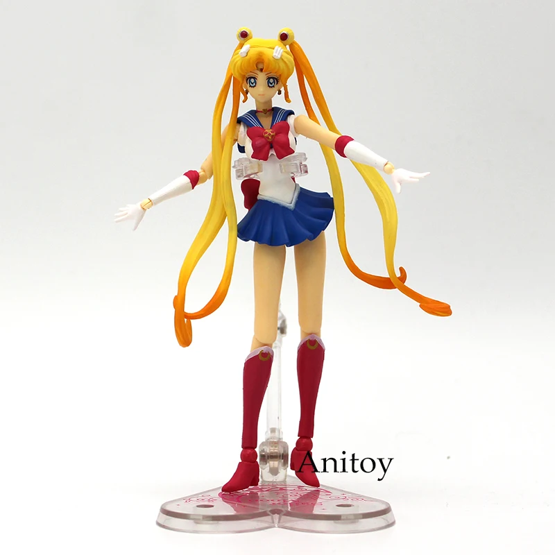 SHF Sailor Moon Crystal Season III Action Figure 1/8 scale painted figure 20th Anniversary Variable PVC Figure Toy 15cm