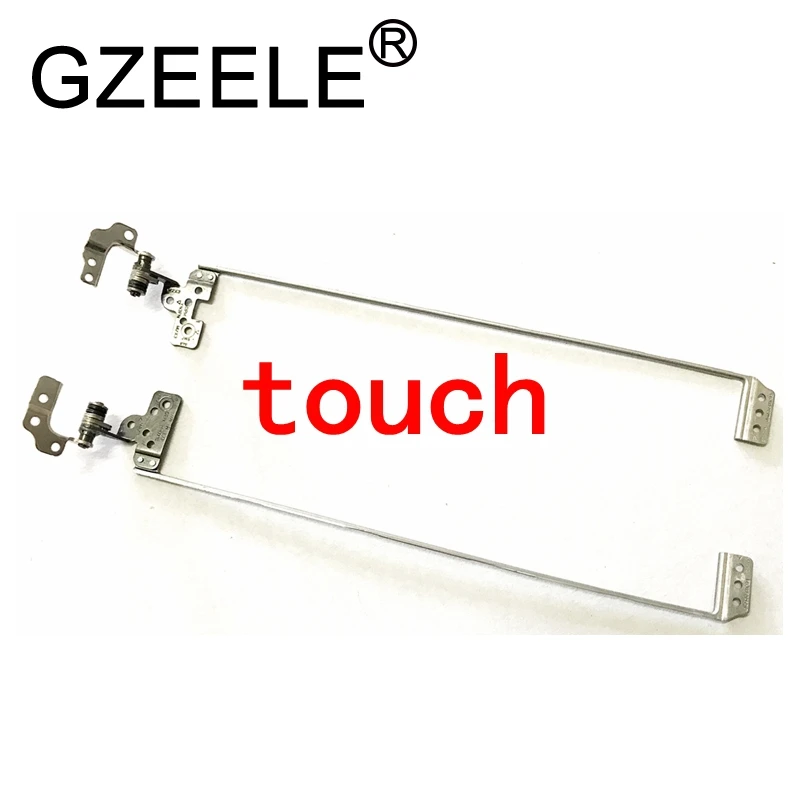Gzeele 95% nova dobradiça lcd para dell