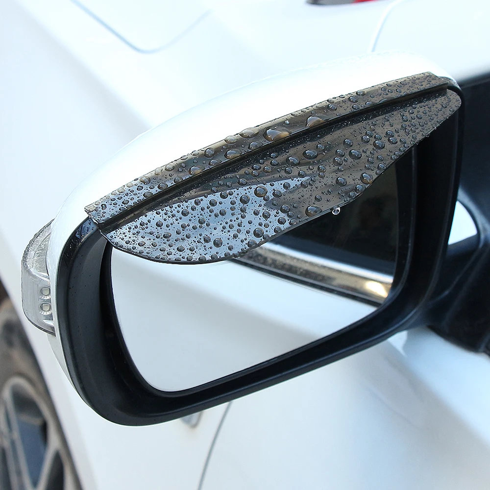 

1 pair of car rearview mirror rain eyebrow sun visor for Mazda 2 3 5 6 CX5 CX7 CX9 Atenza Axela